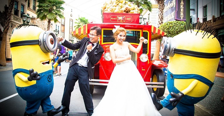 Pre-wedding Photoshoot done at USS (Review for Lush Colours Photography) Gown Proudly Sponsored by Dolce2Dolce
