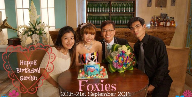 Foxies Celebrating Gerlyn's 22nd @ Melbliss Bridal Feat. Judy Florist & Moonlight Cake House